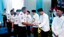 Warga binaan di lapas menerima remisi Idulfitri dari Direktorat Jenderal Pemasyarakatan dengan sebagian langsung bebas pada Lebaran 2026. (Posnews/Ist)