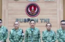 Mabes TNI di Cilangkap Jakarta Timur saat konferensi pers terkait penyerahan jabatan BAIS dan kasus penganiayaan aktivis. (Posnews/Puspen TNI)