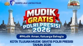 Bus Mudik Balik Gratis Presisi 2026 siap mengangkut pemudik dengan aman dan nyaman selama arus balik Lebaran 2026. (Posnews/Ist)