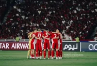 Pemain Timnas Indonesia merayakan gol di Stadion GBK jelang laga final melawan Bulgaria FIFA Series 2026. (Posnews/PSSI)