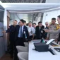 Wakapolda Metro Jaya meninjau Pos Pelayanan Bandara Soekarno-Hatta dan layanan pindah terminal gratis saat mudik Lebaran 2026. (Posnews/Ist)