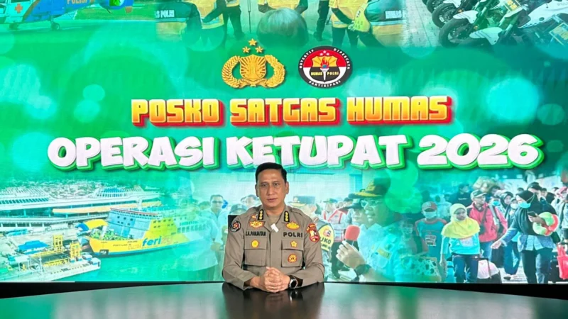 Juru bicara Satgas Humas Ops Ketupat 2026, Kombes Pol Jansen Avitus Panjaitan. (Posnews/Ist)