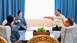 Presiden Prabowo dan Megawati Bahas Masa Depan Indonesia di Pertemuan Tertutup. (Posnews/Sekab)