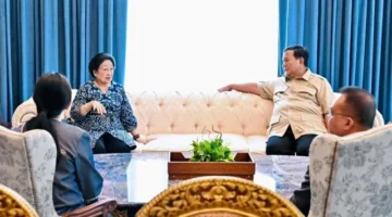 Presiden Prabowo dan Megawati Bahas Masa Depan Indonesia di Pertemuan Tertutup. (Posnews/Sekab)
