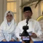 Gubernur Pramono Anung menyampaikan prediksi lonjakan pendatang ke Jakarta usai Lebaran 2026 di Balai Kota DKI Jakarta. (Posnews/Kominfo)