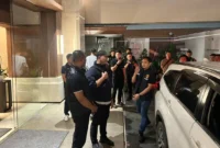 Penangkapan buronan Interpol Jimmy Lie di Bandara Kualanamu Medan. (Posnews/Ist)