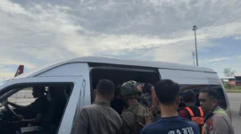 Satgas Damai Cartenz menangkap pelaku KKB terkait serangan berdarah di Mile 50 Tembagapura Papua Tengah. (Posnews/Ist)