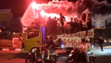 Suasana takbiran di masjid wilayah Kota Depok saat malam menjelang Hari Raya Idul Fitri. (Posnews/Ist)