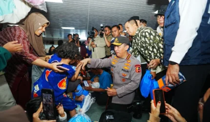 Kapolri Pantau Arus Balik di Bakauheni, 385 Ribu Kendaraan Belum Kembali