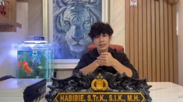 Kasat Narkoba Polres Pelabuhan Tanjung Priok, AKP Habibie. (Posnews/MR)