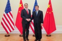 Stabilitas di tengah sengketa. Delegasi ekonomi China dan Amerika Serikat mencapai konsensus baru di Paris guna meredam friksi dagang dan memperkuat rantai pasok global. Dok: Istimewa.