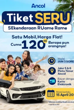 Serbu Promo Ancol, Masuk Cuma Rp120 Ribu per Mobil Tanpa Batas Penumpang