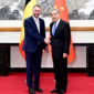 Misi mediasi di Beijing. Menteri Luar Negeri China Wang Yi mendorong Belgia untuk memainkan peran konstruktif dalam menyelesaikan perselisihan ekonomi antara China dan Uni Eropa melalui dialog dan konsultasi. Dok: Istimewa.