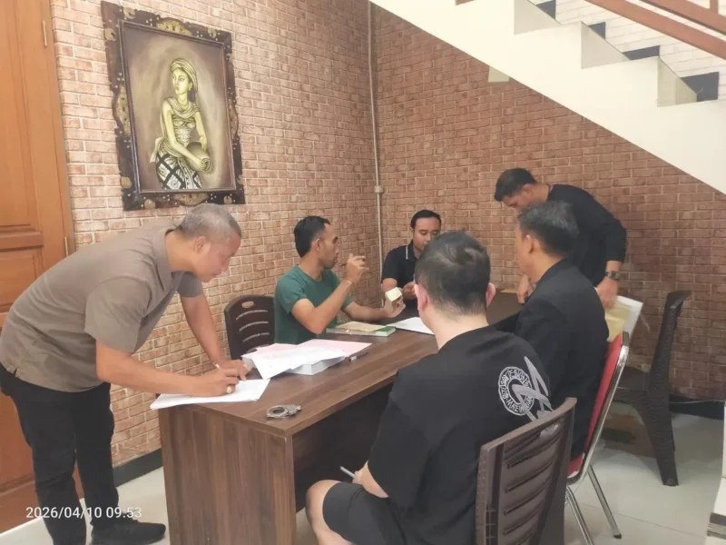 12 Tersangka Narkoba Resmi Diserahkan ke Jaksa wilayah Bali. (Posnews/Ist)