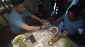 Bareskrim Ungkap Jaringan Uang Palsu USD, Lima Orang Diciduk. (Posnews/Ist)