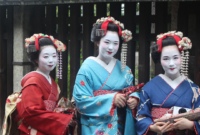 Runtuhnya citra keanggunan. Seorang mantan maiko mengungkap realitas mengerikan di balik tradisi geisha Kyoto, mulai dari pelecehan seksual sistemik hingga jeratan hutang puluhan juta yen. Dok: Istimewa.
