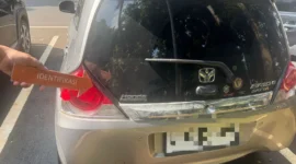 Polisi Amankan Driver Online Lakukan Aksi Cabul di Dalam Mobil. (Posnews/Ist)