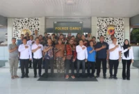 Elemen masyarakat Garut deklarasi dukungan menjaga keamanan bersama Polres Garut. (Posnews)