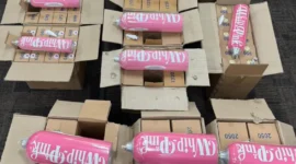 Polisi menggerebek pabrik gas N2O Whippink ilegal di Jakarta. (Posnews/Ist)