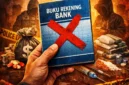Ilustrasi rekening bank yang disalahgunakan untuk transaksi ilegal dan pencucian uang oleh jaringan kejahatan. (Posnews/AI)
