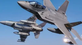 Tonggak sejarah dirgantara. Korea Selatan dan Indonesia menyepakati transfer prototipe jet tempur siluman KF-21 ke Jakarta, menandai keberhasilan proyek pengembangan bersama senilai 600 miliar won yang mendekati penyelesaian. Dok: Istimewa.