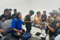 KKB Serang Warga di Jalan Sudirman Dekai, Polisi Lakukan Pengejaran. (Posnews/Ist)