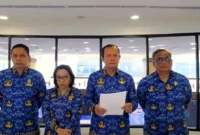 Kepala BMKG, Teuku Faisal Fathani mengatakan gelombang laut meningkat di pesisir Sulawesi Utara usai gempa M7,6 yang memicu peringatan tsunami. (Posnews/Ist)