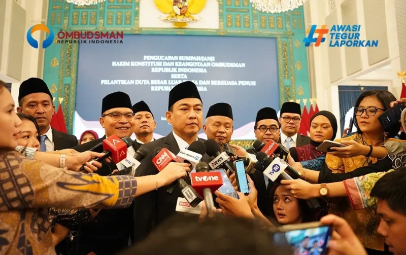 Ketua Ombudsman RI Hery Susanto ditangkap Kejaksaan Agung. (Posnews/Ist)