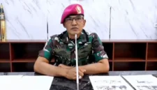 Perwira Hukum Resimen Bantuan Tempur 2 Marinir, Mayor Ahmad Fauzi. (Posnews/Instagram)