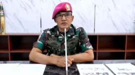 Perwira Hukum Resimen Bantuan Tempur 2 Marinir, Mayor Ahmad Fauzi. (Posnews/Instagram)