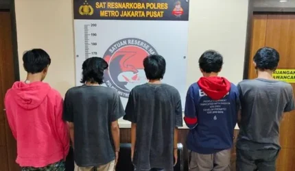Narkoba Menggurita di Tanah Abang, Polisi Sikat 5 Pelaku di Jati Bunder