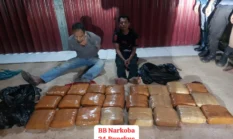 Bareskrim Polri Bongkar 23 Kg Ganja di Riau, 2 Kurir Dibayar Rp5 Juta per Pengiriman