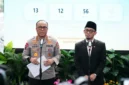 Wakapolri Komjen Pol Dedi Prasetyo dengan Wakil Menteri Haji dan Umrah Dahnil Anzar Simanjuntak bentuk Satgas Haji 2026 di Jakarta. (Posnews/Ist)