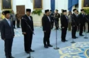 Presiden Prabowo Subianto melantik Dudung Abdurachman sebagai Kepala KSP di Istana Negara. (Posnews/Setpres)