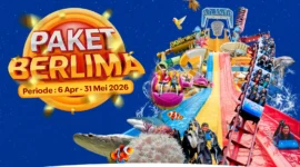 Promo Ancol April-Mei 2026, Paket Bertiga dan Berlima Lebih Murah. (Posnews/Ist)