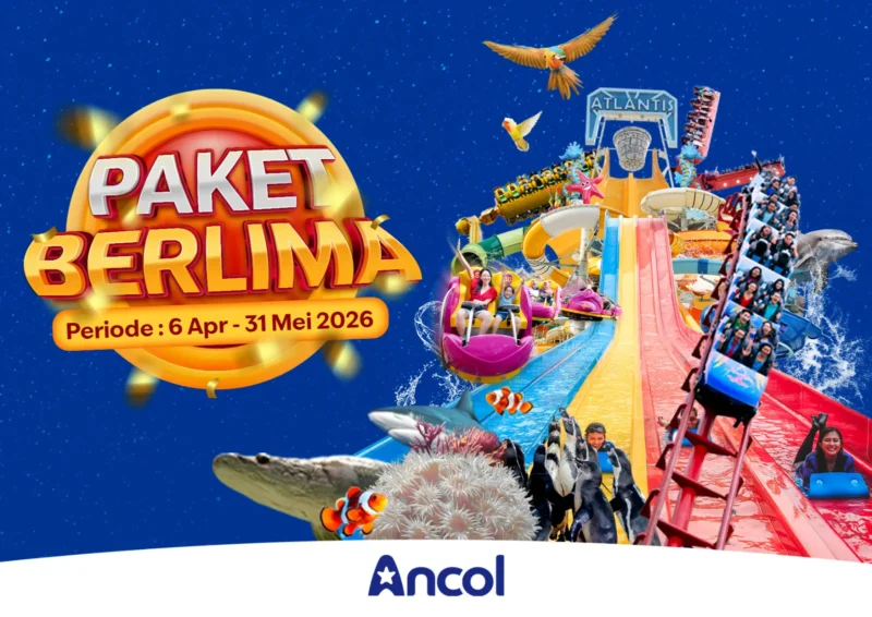Promo Ancol April-Mei 2026, Paket Bertiga dan Berlima Lebih Murah. (Posnews/Ist)