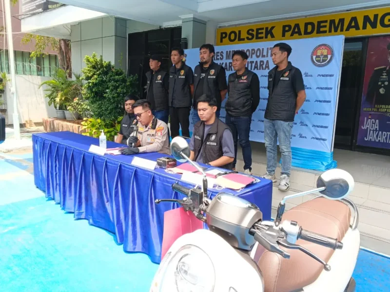 Aksi Nekat Subuh Hari. Mantan Pegawai Gasak Isi Depot Air, Kabur ke Lampung.(Posnews/Ist)