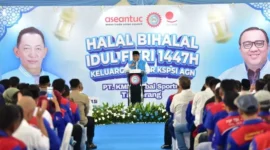 Sebanyak 200 ribu buruh akan padati Monas pada May Day 2026. Presiden Prabowo dijadwalkan pidato dan umumkan kebijakan baru. (Posnews/Ist)
