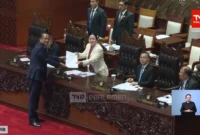 Suasana Rapat Paripurna DPR RI saat pengesahan Undang-Undang Pelindungan Pekerja Rumah Tangga tahun 2026. (Posnews/Ist)