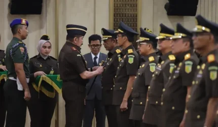 Pelantikan Kajati dan Pejabat Eselon II, Fokus Integritas dan Transformasi Digital