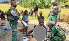 KKB Papua Serang Sinak Puncak Papua, Warga Jadi Korban Luka Tembak