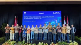 Jajaran direksi dan komisaris baru Ancol usai rapat pemegang saham tahunan. (Posnews/MR)