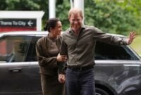 Kembalinya sang Duke dan Duchess. Pangeran Harry dan Meghan Markle memulai kunjungan empat hari di Australia untuk mendukung komunitas lokal, sembari menghadapi sorotan tajam terkait biaya keamanan dan komersialisasi status kerajaan mereka. Dok: AP News.