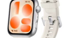 Puncak kebugaran di pergelangan tangan. Huawei resmi meluncurkan Watch Fit 5 dan Watch Fit 5 Pro dengan layar AMOLED super terang, bodi titanium, dan fitur kesehatan presisi tinggi dengan harga mulai dari Rp2,4 juta. Dok: Istimewa.