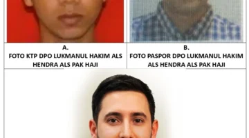 Sketsa wajah terbaru DPO Lukmanul Hakim alias Pak Haji yang dirilis Bareskrim Polri usai diduga menjalani operasi plastik. (Posnews/Ist)