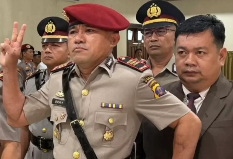 Eks Kasat Narkoba Kutai Barat AKP Deky Jonatan Sasiang. (Posnews/Ist)