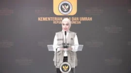 Juru Bicara Kementerian Haji dan Umrah RI, Maria Assegaff. (Posnews/Kemenhaji)