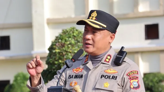Kapolres Rokan Hilir AKBP Isa Imam Syahroni. (Posnews/Ist)