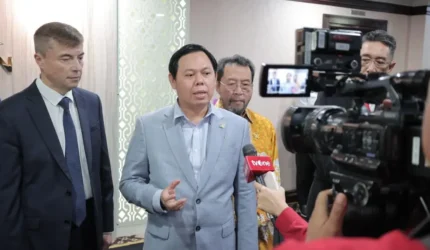 Ketua DPD RI Sultan Bachtiar Najamudin memberikan pernyataan terkait usulan penguatan cadangan listrik nasional usai blackout massal di Sumatera.