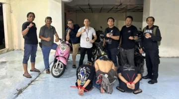 Korban Begal di Depok Ditusuk Gunting, Tiga Pelaku Berhasil Dibekuk Polisi. (Posnews/Ist)